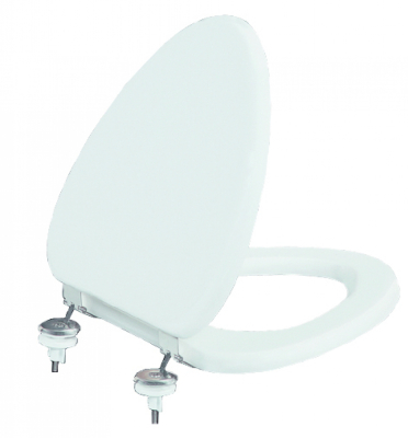 Creavit Çocuk Duroplast Metal Menteşeli Beyaz Klozet Kapağı - 1