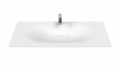 Creavit Drop Etajerli Lavabo 120 cm - 1