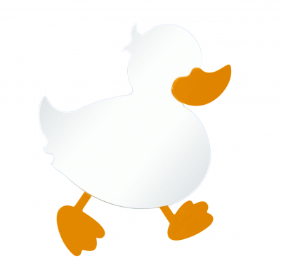 Creavit Ducky Ayna Büyük Ördek Figürlü - 1