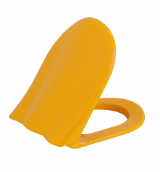 Creavit Ducky Duroplast Yavaş Kapanan Sarı Klozet Kapağı - Creavit