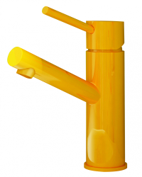 Creavit Ducky Ficus Lavabo Armatürü - Sarı - Creavit