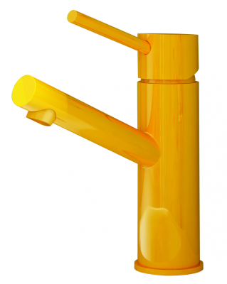 Creavit Ducky Ficus Lavabo Armatürü - Sarı - 1