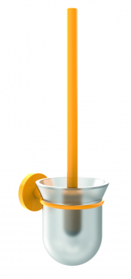 Creavit Ducky Royale Asma Klozet Fırçalığı (Camlı) - Sarı - 1