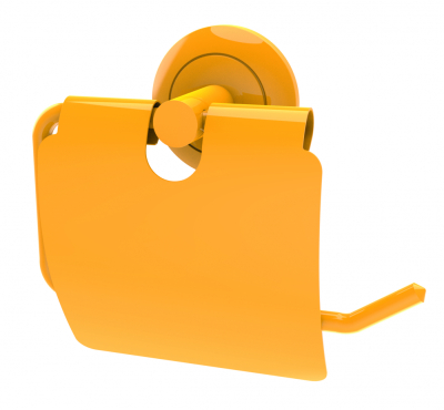 Creavit Ducky Royale Kapaklı Tuvalet Kağıtlığı - Sarı - 1