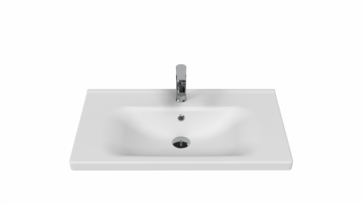 Creavit Eksen Etajerli Lavabo 80 cm - 1