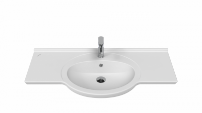 Creavit Etol Etajerli Lavabo 105 cm - 1