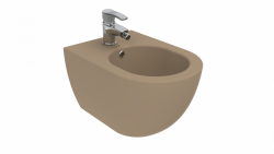 Creavit Free Asma Bide Mat Cappucino - Creavit