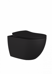 Creavit Free Rim-Off Asma Klozet - Mat Antrasit - Creavit