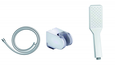 Creavit Kireç Kırıcılı El Duş Seti (Kare) - 1