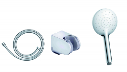 Creavit Kireç Kırıcılı El Duş Seti (Yuvarlak) - Creavit