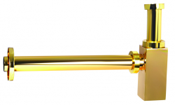 Creavit Lavabo Sifon 33 cm G1 1/4” Altın - Creavit