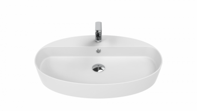 Creavit Loop Oval Çanak Lavabo 40x70 cm - 1