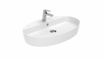 Creavit Loop Oval Çanak Lavabo 40x70 cm - 4