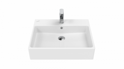 Creavit Next Tezgah Üzeri Kare Lavabo 60 cm - 1