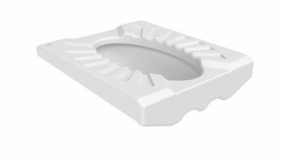 Creavit Omega Çevre Yıkamalı Tuvalet Taşı 50*60 cm - 1