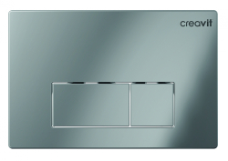 Creavit Parlak Krom Kaplama Kumanda Paneli - Creavit