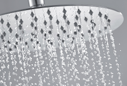 Creavit Paslanmaz Slim Tepe Duş Başlığı Yuvarlak - Creavit