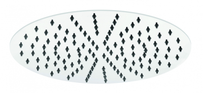 Creavit Paslanmaz Slim Tepe Duş Başlığı Yuvarlak 400mm - 1