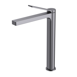 Creavit Ritmo Uzun Lavabo Armatürü - Metalik Gri - Creavit