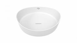 Creavit Ruby Tezgah Üzeri Lavabo Ø40cm Mat Beyaz - 1