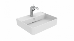 Creavit Ruby Tezgah Üzeri Lavabo 50x40 cm Mat Beyaz - Creavit