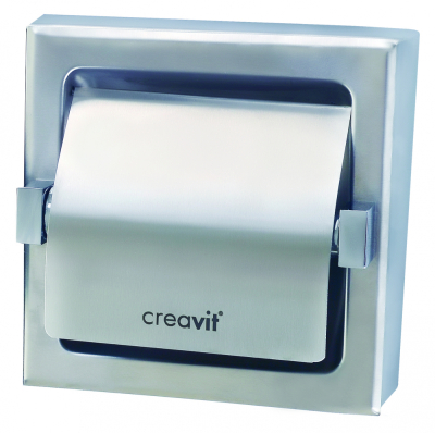 Creavit Sıva Altı Tekli Tuvalet Kağıtlığı AISI 304 Paslanmaz Çelik - 1