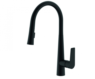 Creavit Spiralli Mutfak Armatürü (Siyah) - 1