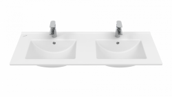 Creavit Su Etajerli Çiftli Lavabo 121 cm - 1