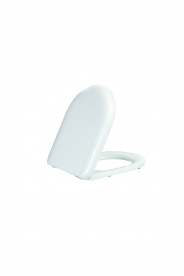 Creavit Tefen Duroplast Yavaş Kapanan Beyaz Klozet Kapağı - 1