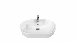 Creavit Topic Tezgah Üzeri Çanak Lavabo 70 cm - Creavit