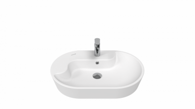 Creavit Topic Tezgah Üzeri Çanak Lavabo 70 cm - 1