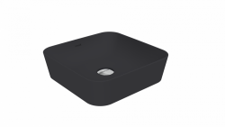 Creavit Ultra Dikdörtgen Çanak Lavabo 40 cm - Mat Antrasit - Creavit