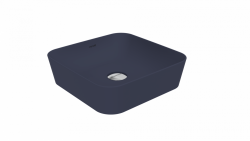 Creavit Ultra Dikdörtgen Çanak Lavabo 40 cm - Mat Basalt - Creavit