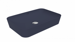 Creavit Ultra Dikdörtgen Çanak Lavabo 60 cm - Mat Basalt - Creavit