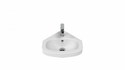 Creavit Vitroya Köşe Lavabo 45 cm - 1