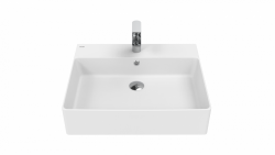 Creavit Vox Tezgah Üstü Kare Lavabo 60 cm - 1