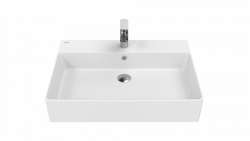 Creavit Vox Tezgah Üstü Kare Lavabo 70 cm - 1