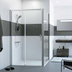 Hüppe Design Pure Sürgülü Duşakabin (99-121 cm Arası ) - HÜPPE