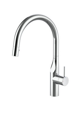 Döner Çıkış Uçlu Pull- Down Eviye Bataryası, Cold Start - 1