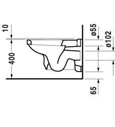 Duravit Asma Klozet 1930 Seri 1823900075 - 3