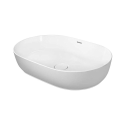 Duravit Çanak Lavabo Luv DuraCeram® 60 cm Çift Renk Beyaz - Bej 0379602100 - DURAVİT