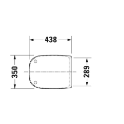 Duravit D-Code Klozet Kapağı Yavaş Kapanır 0067390095 - 2