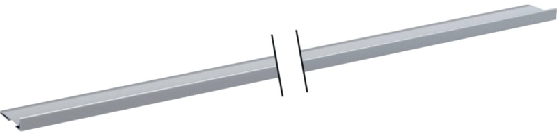 Geberit Cleanwall Duş Duvar Süzgeci için Geberit Kolektör Profili - 154340FW1 - 1