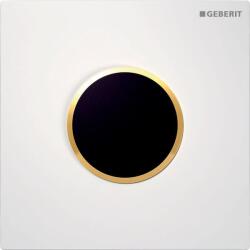 Elektronik deşarj tetiklemeli Geberit pisuvar deşarj kontrolü, elektrikli, kapak Type 10: beyaz, altın - GEBERİT