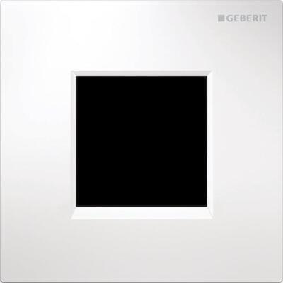 Elektronik deşarj tetiklemeli Geberit pisuvar deşarj kontrolü, elektrikli, kapak Type 30: Beyaz - 1