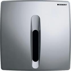 Elektronik deşarj tetiklemeli Geberit pisuvar deşarj kontrolü, elektrikli, plastik kapak, Basic: Mat krom - GEBERİT