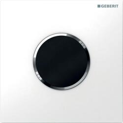 Elektronik deşarj tetiklemeli Geberit pisuvar deşarj kontrolü, pilli, kapak Type 10: beyaz, parlak krom - GEBERİT