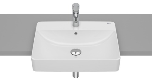 FINECERAMIC® Yarım Tezgah Lavabo - ROCA