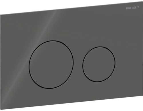 Geberit 2 Kademeli Deşarj için Geberit Sigma40 Yuvarlak Kumanda Kapağı - 115628SJ1 - 1