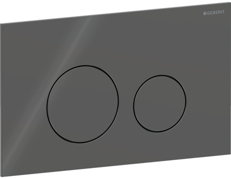 Geberit 2 Kademeli Deşarj için Geberit Sigma40 Yuvarlak Kumanda Kapağı - 115628SJ1 - GEBERIT